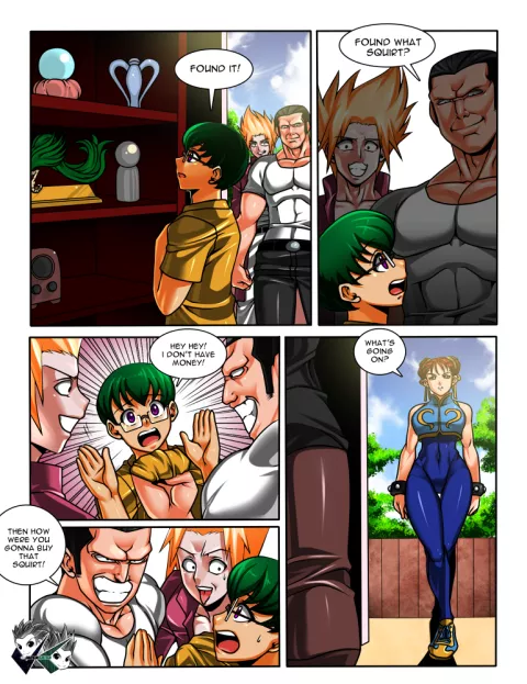 Chun-Li Body Swap (Street Fighter) [JadenKaiba] rule 34 porn comic cover