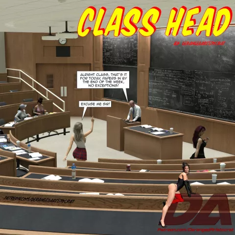 Class Head [Deranged Aristocrat] rule 34 porn comic cover