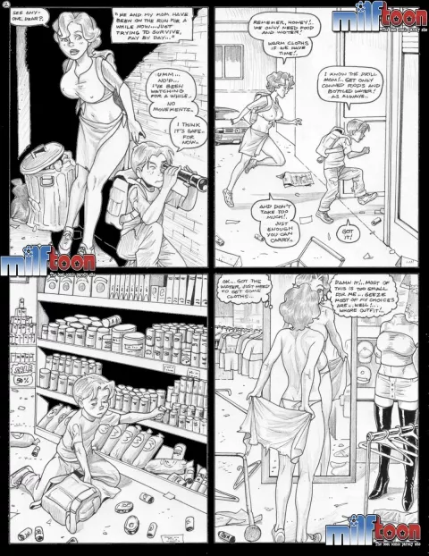 Contains Virus Zombies [MILFToon] rule 34 porn comic cover