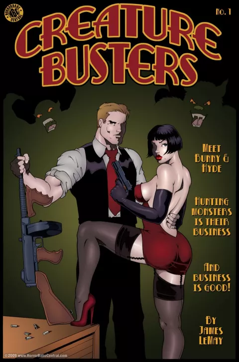 Creature Busters [James Lemay] rule 34 porn comic cover