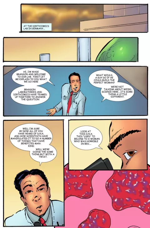 DNA [Dirty Comics] rule 34 porn comic cover