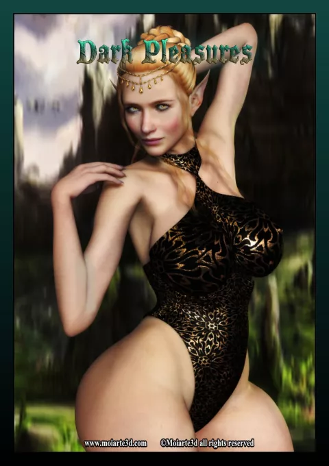 Dark Pleasures [Moiarte3D] rule 34 porn comic cover