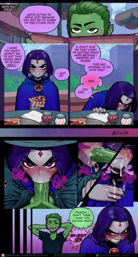 Dates (Teen Titans) [Zillionaire] rule 34 porn comic cover