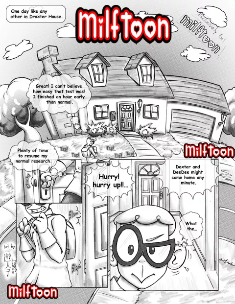 Daxter (Dexter’s Laboratory) [MILFToon] rule 34 porn comic cover