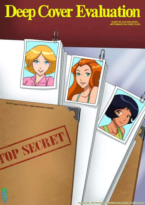 Deep Cover Evaluation (Totally Spies!) [Palcomix] rule 34 porn comic cover