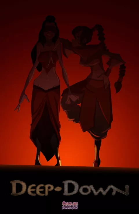 Deep Down (Avatar: The Last Airbender) [Tease Comix] rule 34 porn comic cover
