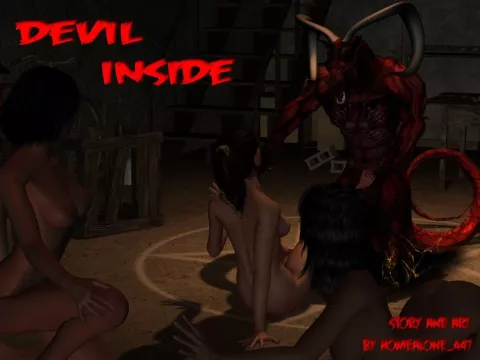 Devil Inside [3DMonsterStories, Droid447] rule 34 porn comic cover