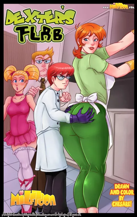 Dexter’s Flab (Dexter’s Laboratory) [MILFToon] rule 34 porn comic cover