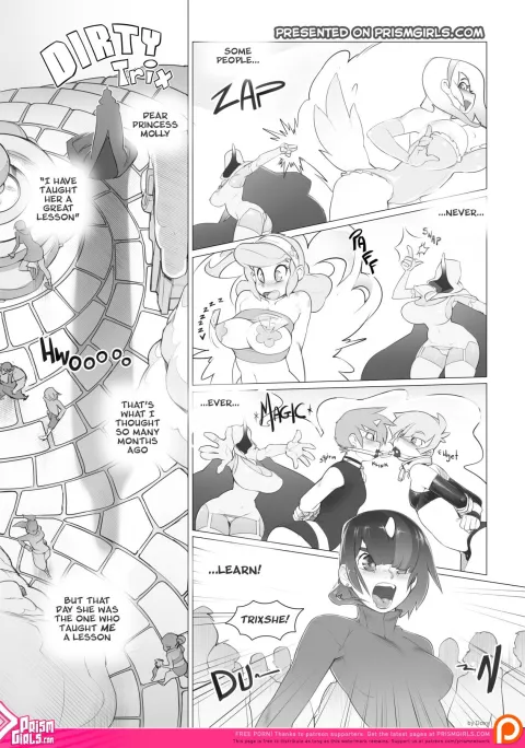 Dirty Trix (My Little Pony – Equestria Girls) [Doxy] rule 34 porn comic cover