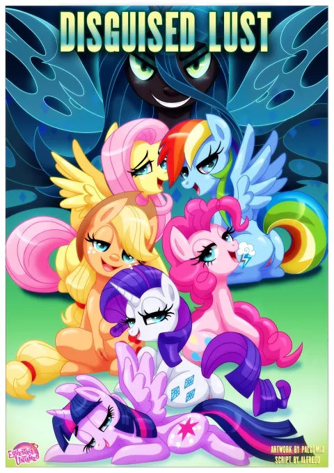Disguised Lust (My Little Pony – Friendship Is Magic) [PalComix] rule 34 porn comic cover