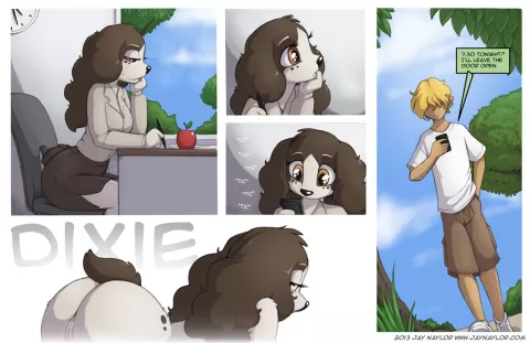 Dixie [Jay Naylor] rule 34 porn comic cover
