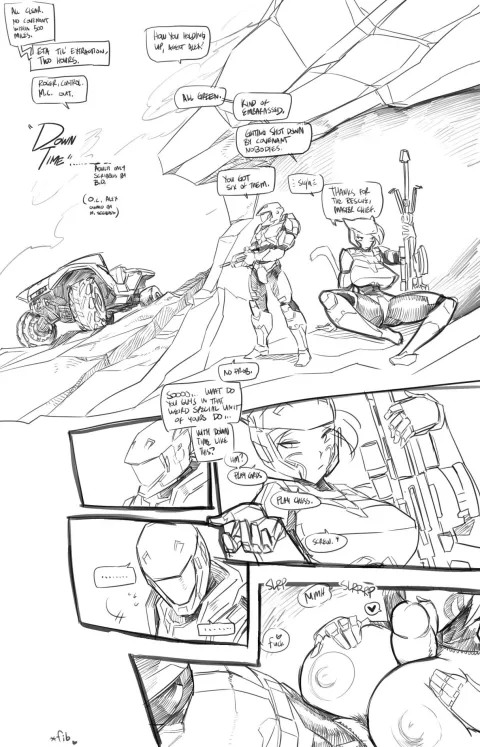 Down Time [Fred Perry] rule 34 porn comic cover