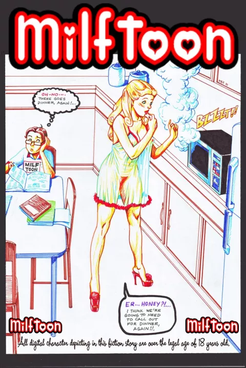 Dumb Blond [MILFToon] rule 34 porn comic cover