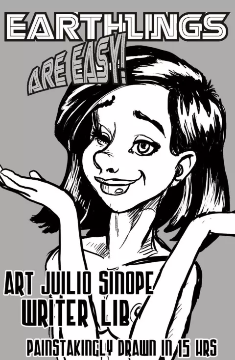 Earthlings are Easy! [Sinope] rule 34 porn comic cover
