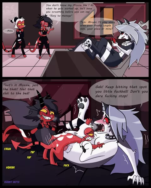 Easy to Manage (Helluva Boss) [Hermit Moth] rule 34 porn comic cover
