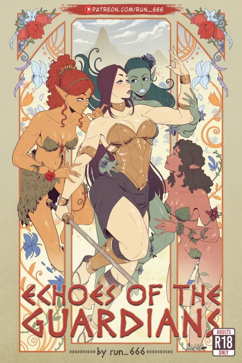 Echoes Of The Guardians [Run 666] rule 34 porn comic cover