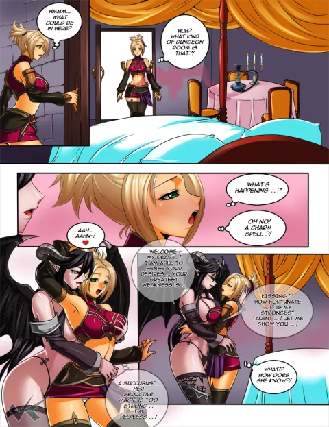 Eirena and Succubus (Diablo 3) [JadenKaiba] rule 34 porn comic cover