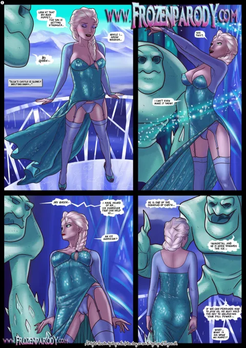 Elsa Meets Jack (Frozen) [FrozenParody] rule 34 porn comic cover