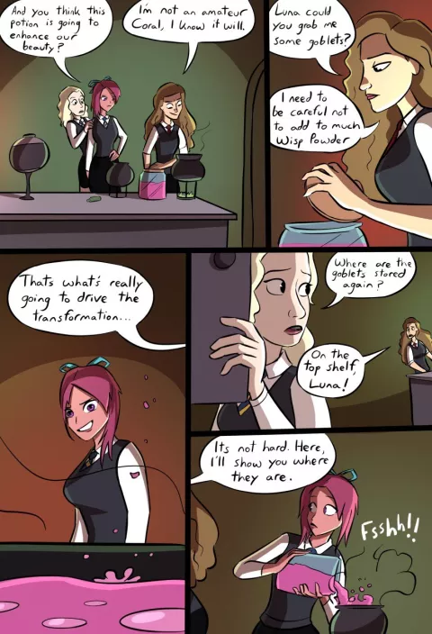 Enhancement Potion (Harry Potter) [EmmaBrave] rule 34 porn comic cover