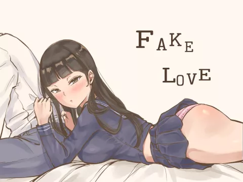 Fake Love [laliberte] rule 34 porn comic cover