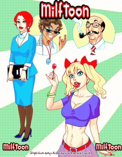 Family [MILFToon] rule 34 porn comic cover
