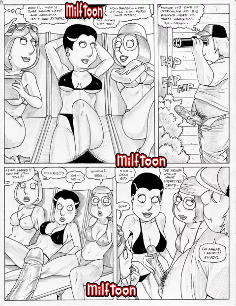 Family Teen (Family Guy) [MILFToon] rule 34 porn comic cover