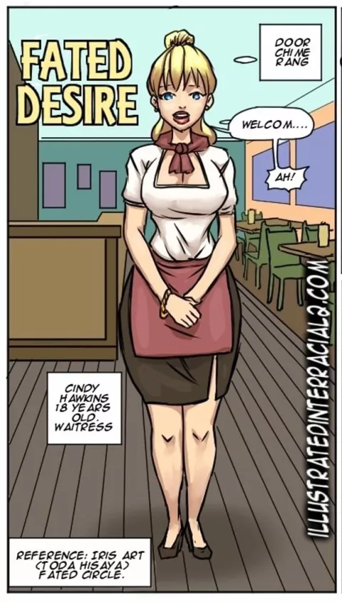 Fated Desire [IllustratedInterracial] rule 34 porn comic cover