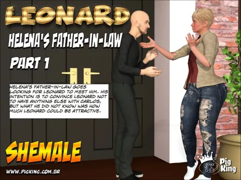 Father-In-Law – Leonard, Nininho, Julian [PigKing] rule 34 porn comic cover