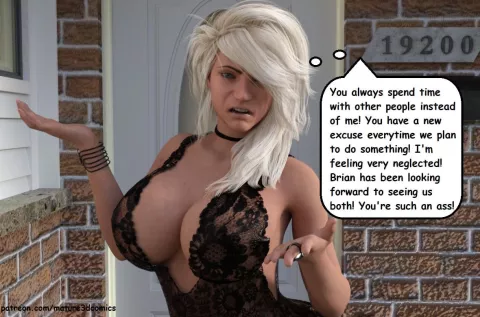 Feeling Neglected [Mature3DComics] rule 34 porn comic cover