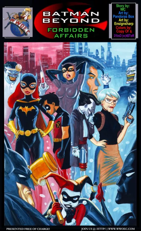 Forbidden Affairs (Batman Beyond) [Pandoras Box] rule 34 porn comic cover