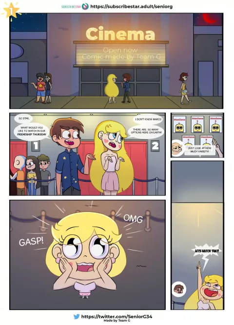 Friendship Thursday (Star vs. The Forces of Evil) [SeniorG] rule 34 porn comic cover
