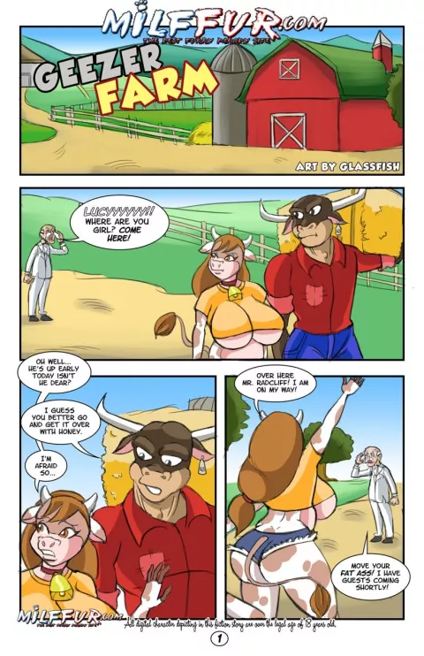 Geezer Farm [MILFFur] rule 34 porn comic cover