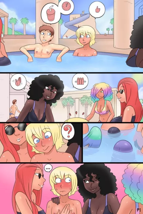 Getting Wet [Nobody in Particular] rule 34 porn comic cover