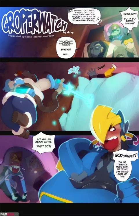 Groperwatch (Overwatch) [Doxy] rule 34 porn comic cover