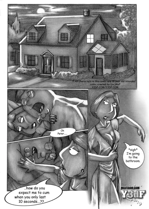 Guy (Family Guy) [MILFToon] rule 34 porn comic cover