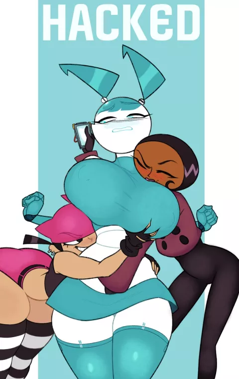 Hacked (My Life As A Teenage Robot) [Zetaskully] rule 34 porn comic cover