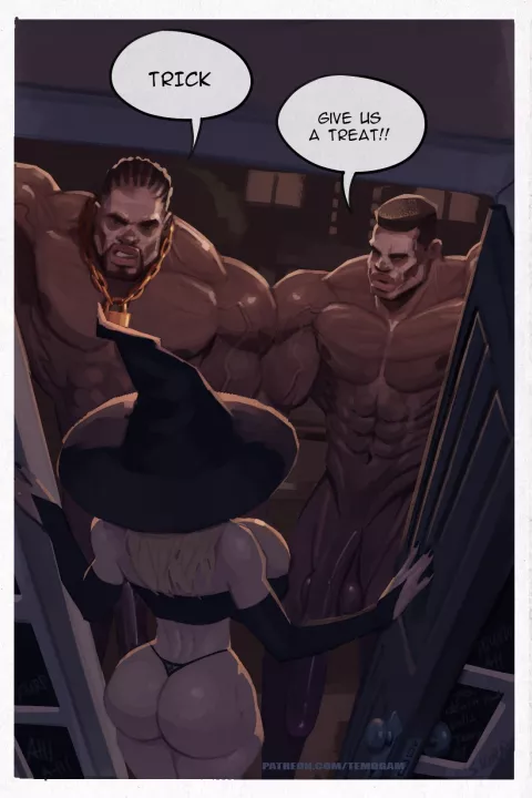 Halloween [Temogam] rule 34 porn comic cover