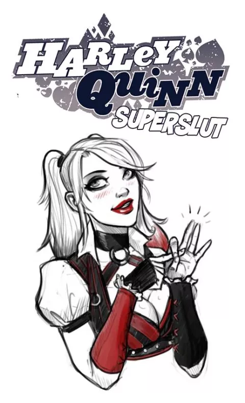 Harley Quinn Superslut [DevilHS] rule 34 porn comic cover