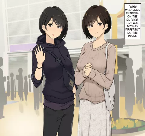 Having A Threesome With Twins Who Have Opposing Personalities [Wakamatsu] rule 34 porn comic cover