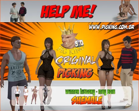 Help Me! – Cristiano, Leonard [PigKing] rule 34 porn comic cover
