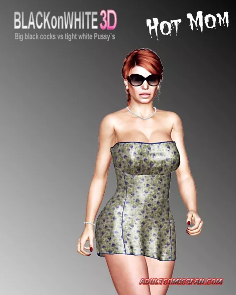 Hot Mom [BlackonWhite3D] rule 34 porn comic cover