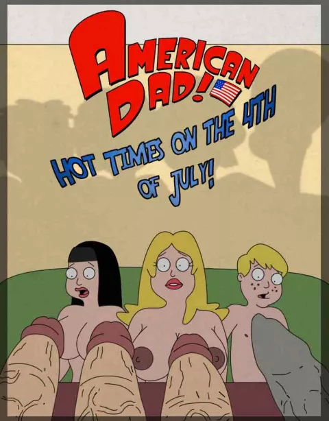 Hot Times On The 4th Of July (American Dad!) [Grigori] rule 34 porn comic cover