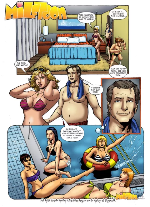 Hotel 4-3 [MILFToon] rule 34 porn comic cover