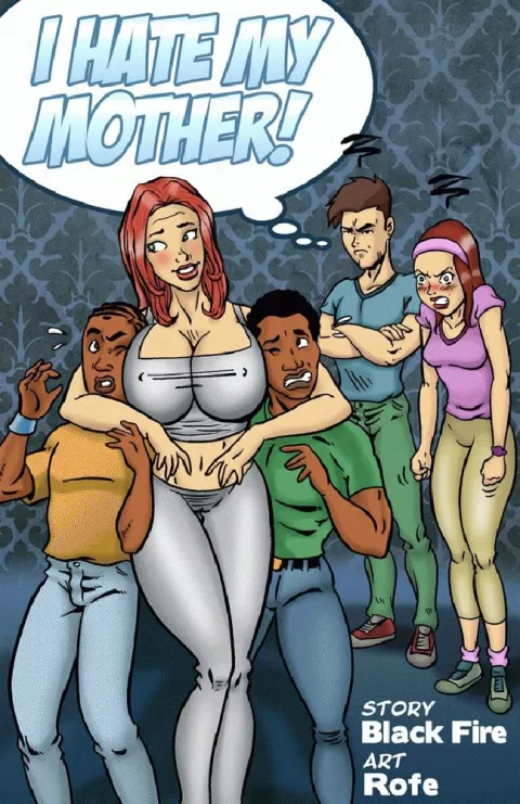 I Hate My Mother [BlackNWhiteComics] rule 34 porn comic cover