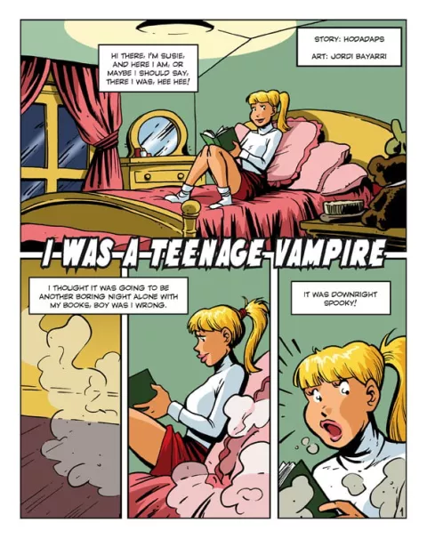 I Was A Teenage Vampire [Jordi Bayarri] rule 34 porn comic cover