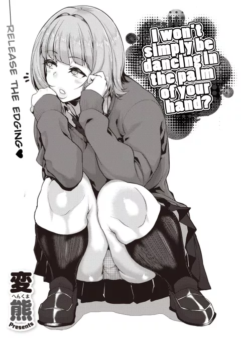I Won’t Simply Be Dancing In The Palm  Of Your Hand? [Henkuma] rule 34 porn comic cover