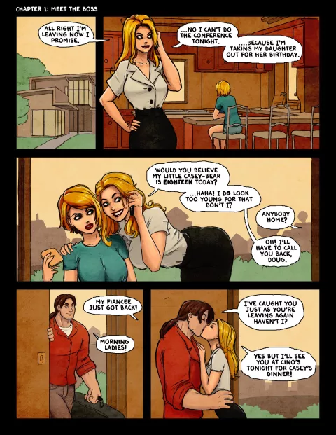In The Kitchen [Reinbach] rule 34 porn comic cover