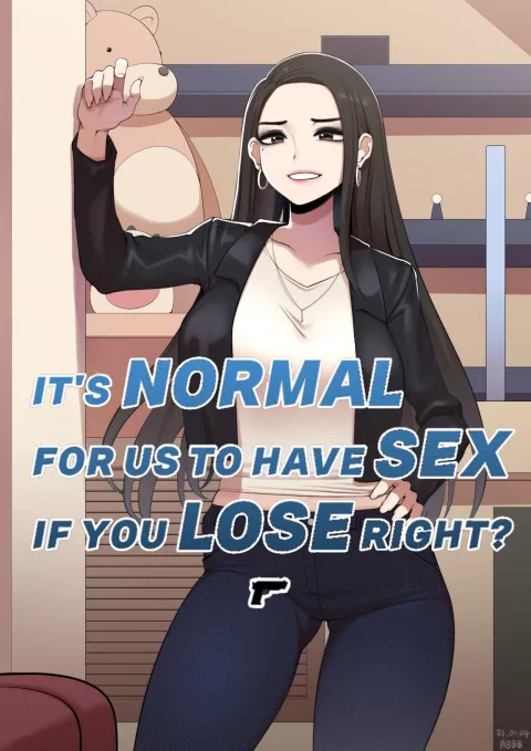 It’s Normal for us to Have Sex if You Lose Right? [ABBB] rule 34 porn comic cover