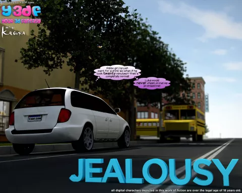 Jealousy [Y3DF] rule 34 porn comic cover
