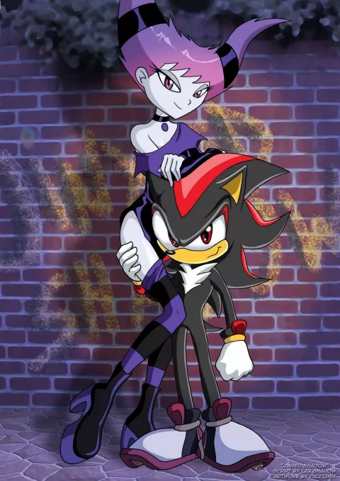 Jinxed Shadow (Sonic the Hedgehog, Teen Titans) [Palcomix] rule 34 porn comic cover
